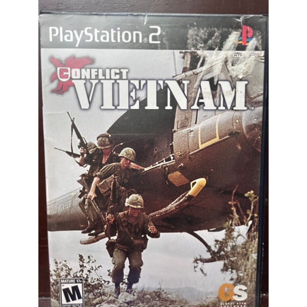 Conflict Vietnam Sony PlayStation 2 PS2 2004 Tactical Shooter Game SLUS 21045